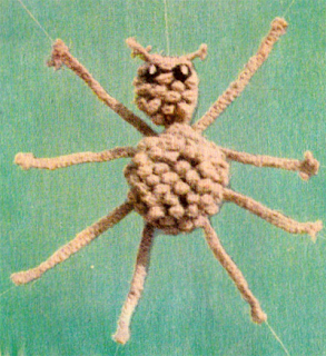 Как сплести паучка в макраме? Схема плетения паука.